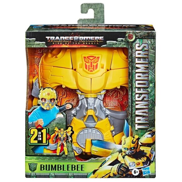 Hasbro Transformers 7 Rise of the Beasts 2-in-1 Converting Mask Bumblebee NEW - Picture 1 of 7